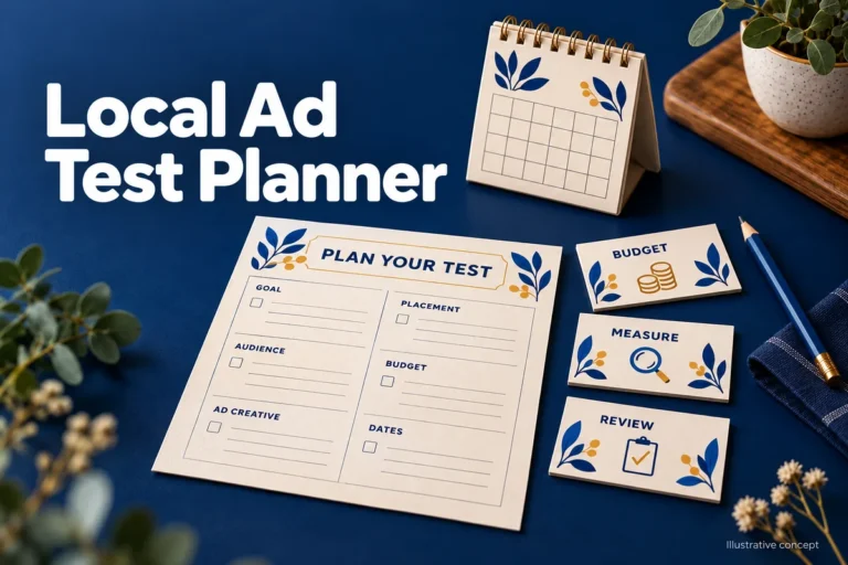 Local Ad Test Planner