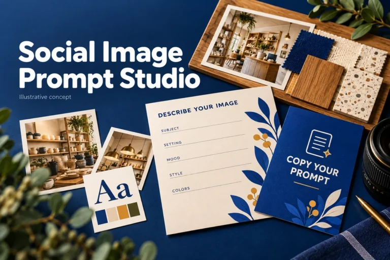 Social Image Prompt Studio