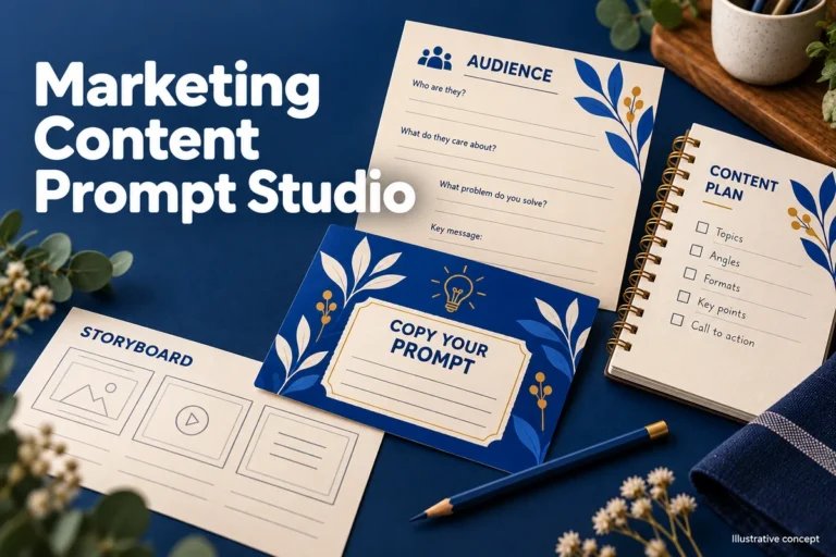 Marketing Content Prompt Studio